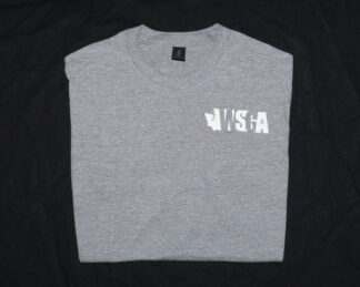 WSGA Logo T-shirt - Graphite Heather / White