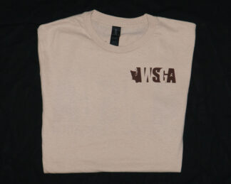 WSGA Logo T-shirt - Sand / Brown